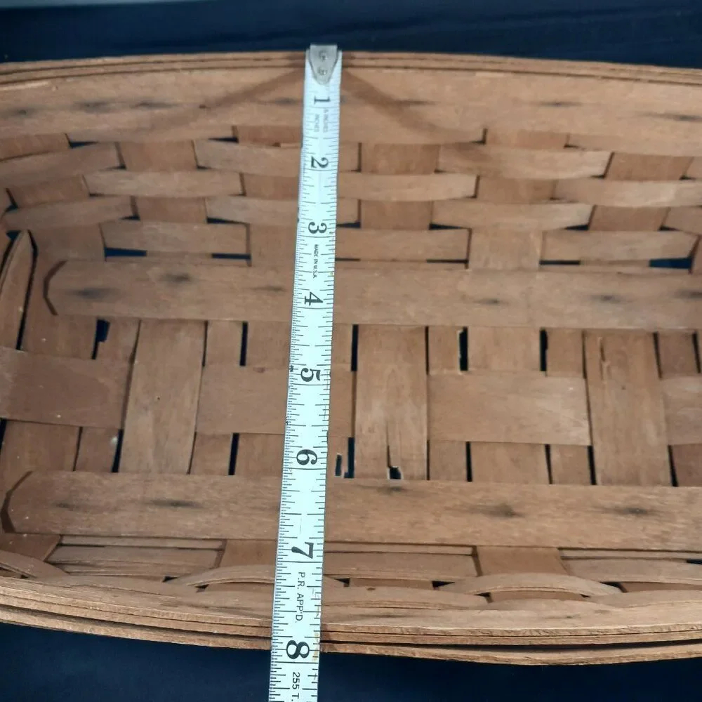 Longaberger 1988 Bread Basket Cottagecore Vintage Decor